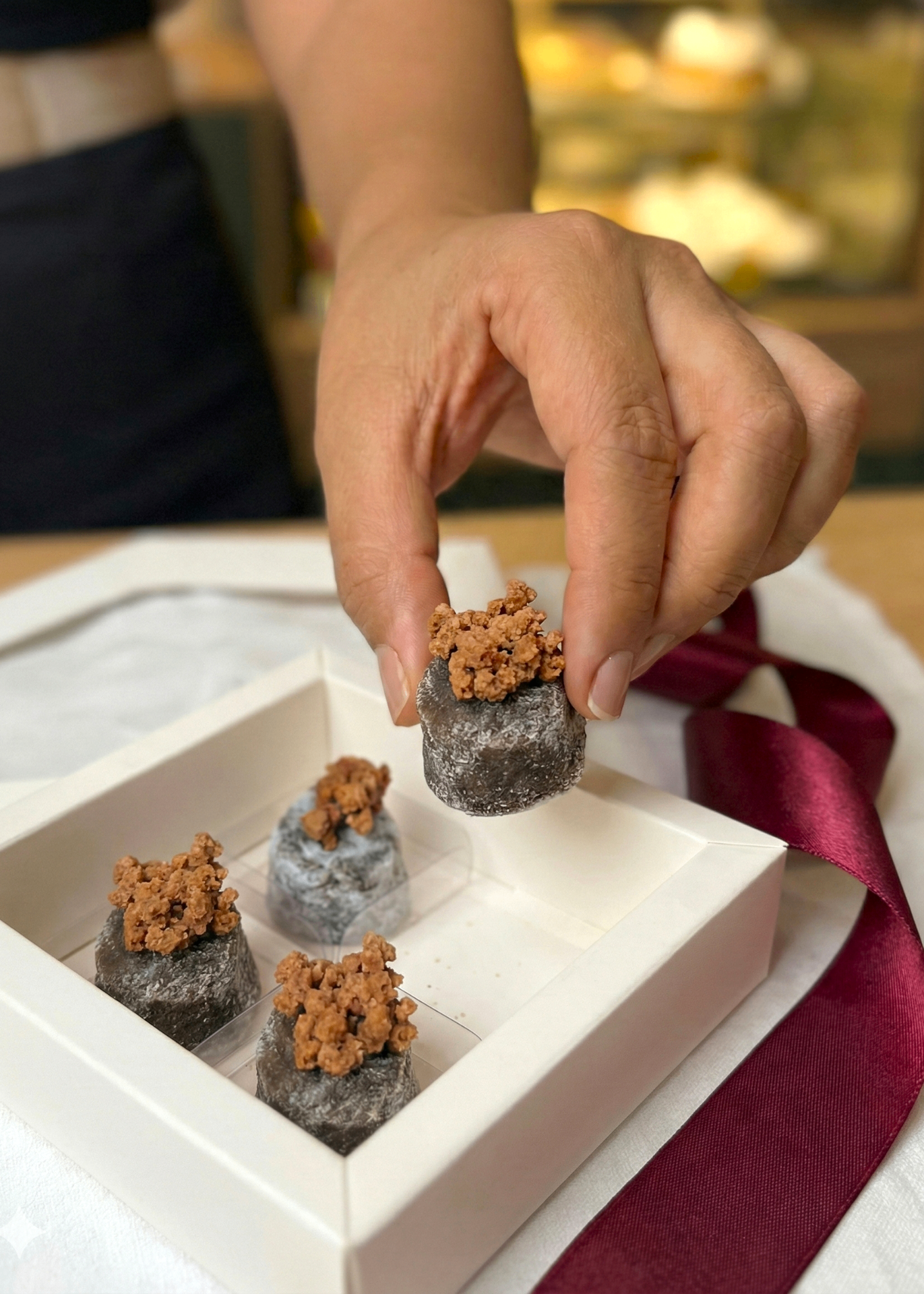 Brigadeiro Cajuzinho Crocante